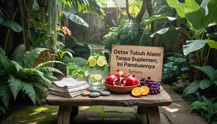 Detox Tubuh Alami Tanpa Suplemen, Ini Panduannya